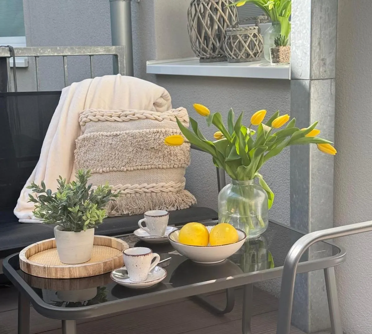 Komfort - Suite Zentral, Mit Balkon Und Waschmaschine Dusseldorf 0*,  Germany